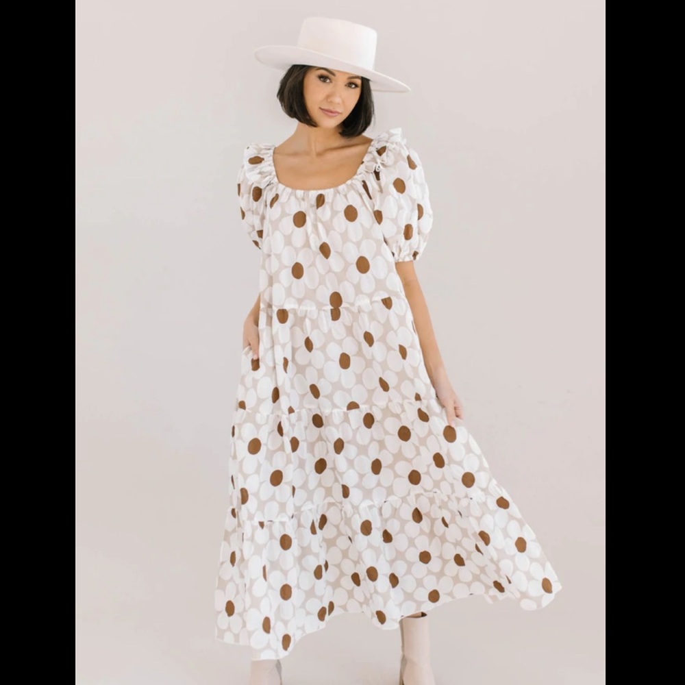 Daisy Cotton Midi dress